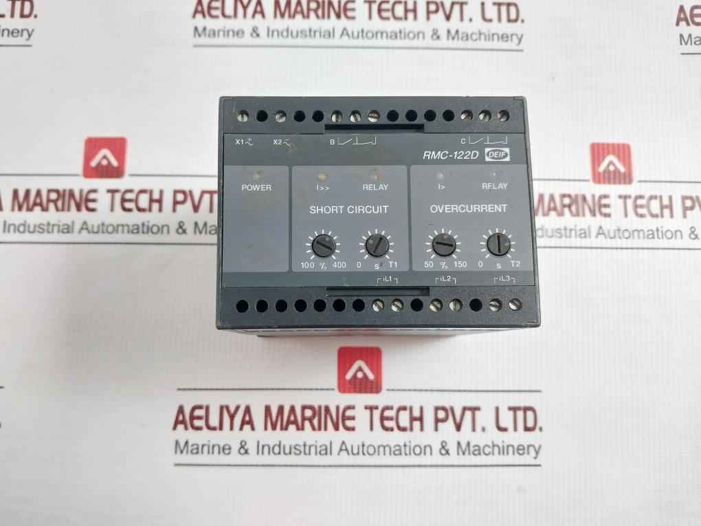 Rmc-122D Deif 5 A 220 V Combined Short Circuit And Over-current Relay