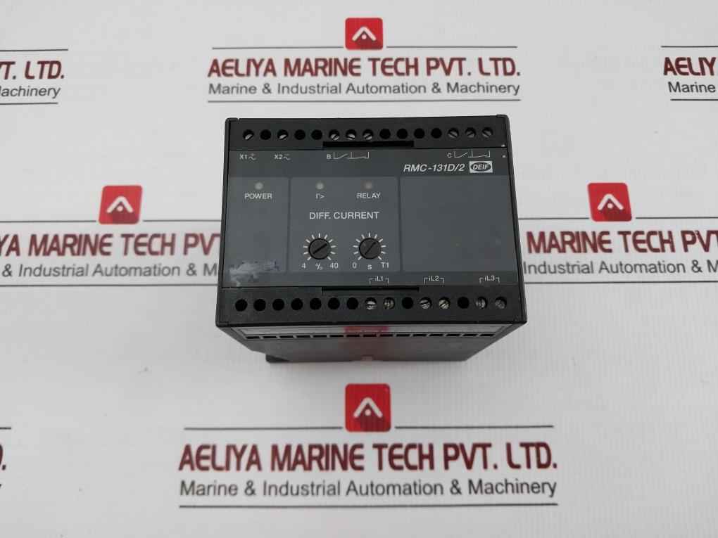 Rmc-131D/2 Differential Current Relay Deif 450Vac