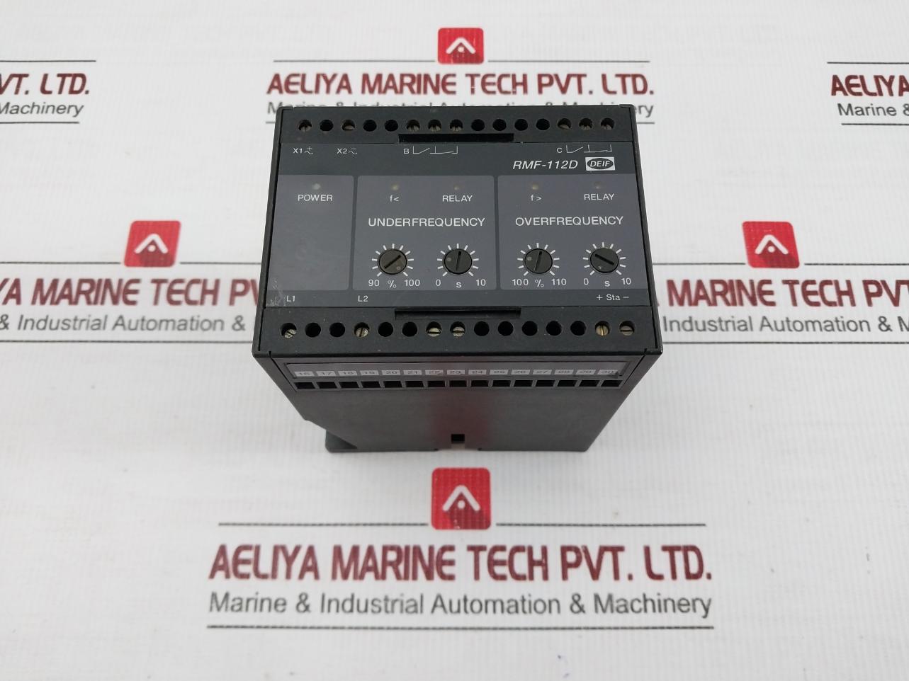 Rmf-112D Deif Frequency Relay 440Vac 60Hz