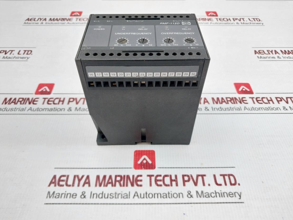 Rmf-112D Deif Frequency Relay 440Vac 60Hz