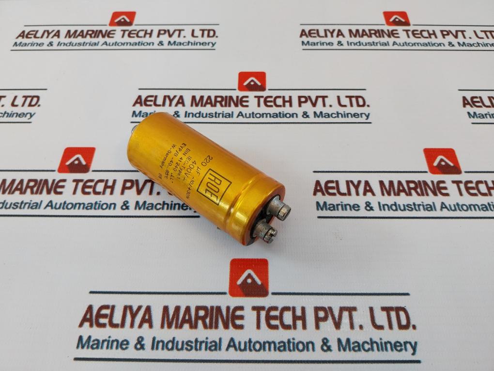 Roe Din 41240 Ll/Eyp Capacitor 220 µF