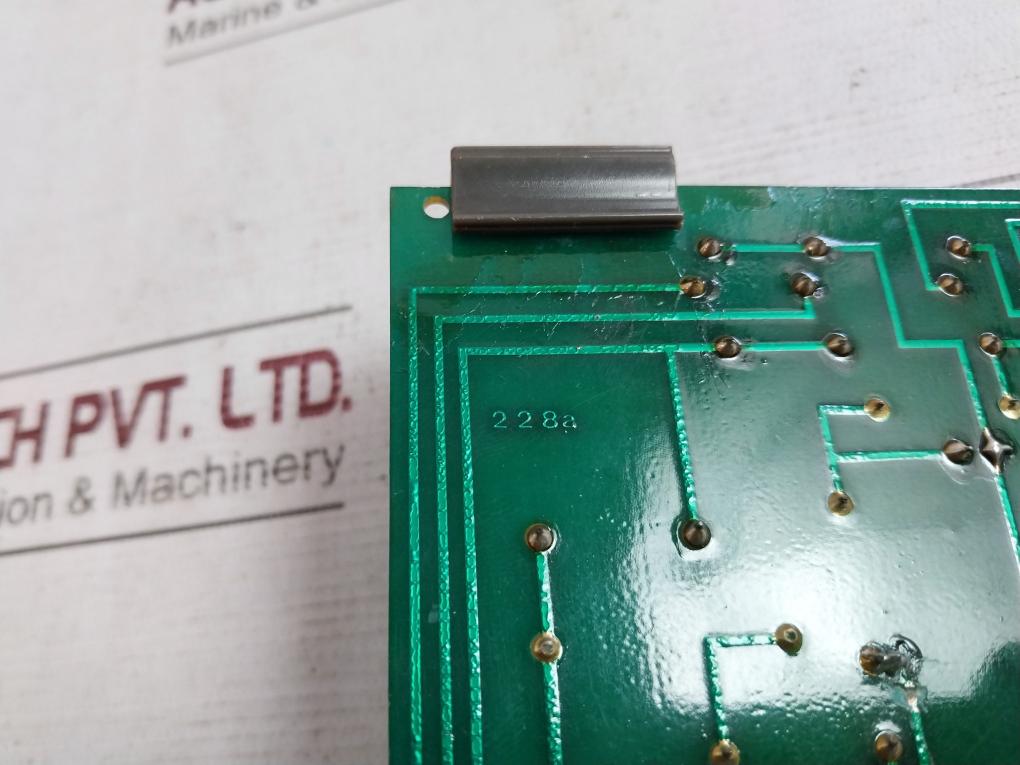 Rolf Janssen 228A Regler Fur I/U Lader Rg 09 Printed Circuit Board Card