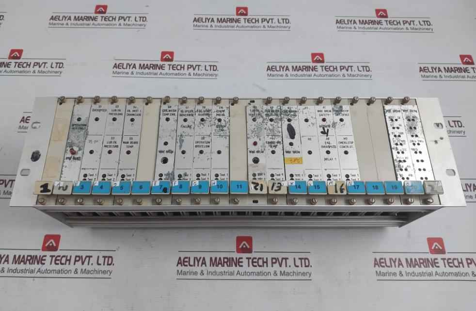 Rolf Janssen Bm 06 Control Module Rack Dbu Safety Monitoring Unit
