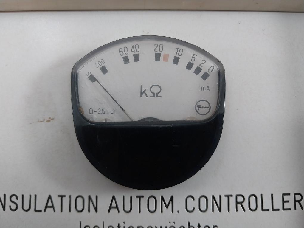 Rolf Janssen Iw 01 Insulation Autom. Controller 220/440V 50Hz 220 V 4A