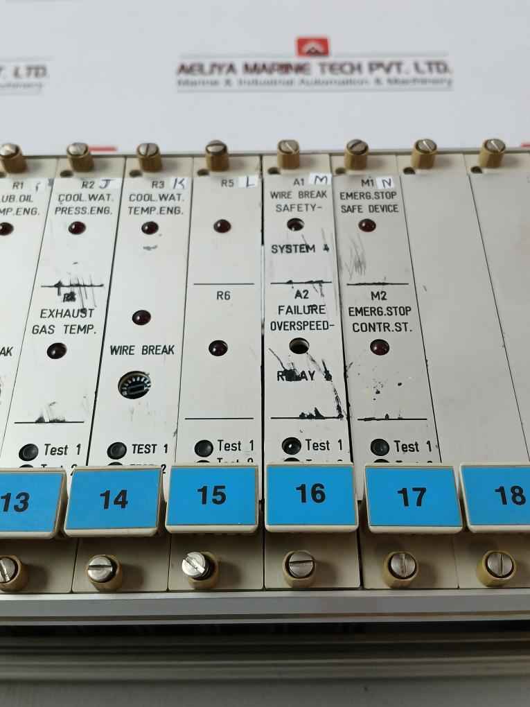 Rolf Janssen 232 Wire Break Monitoring System Rack Module