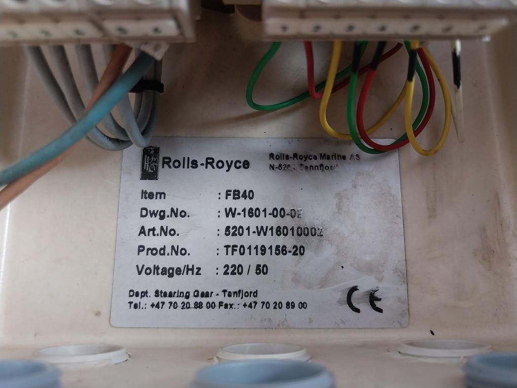 Rolls-royce 5201-w16010002