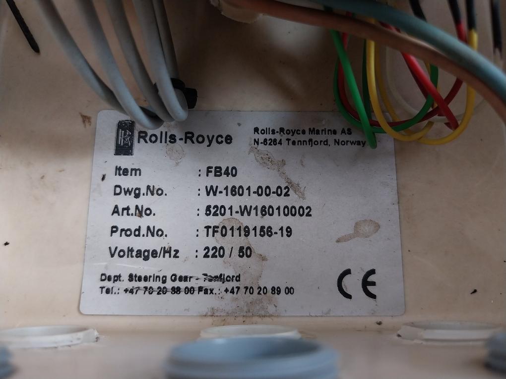 Rolls-royce 5201-w16010002