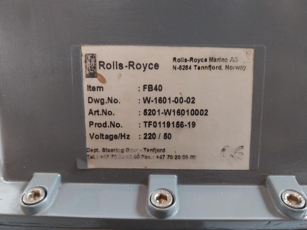 Rolls-royce 5201-w16010002