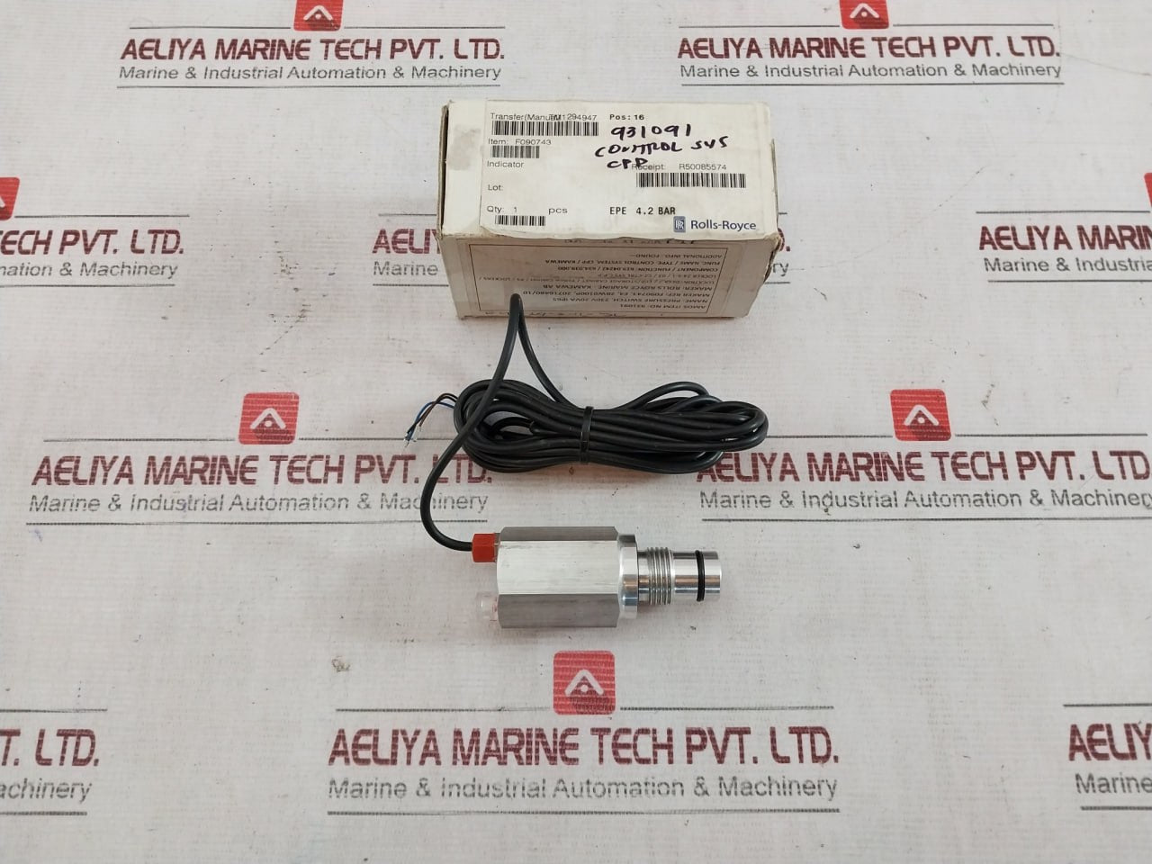 Rolls-royce F090743 Pressure Switch 634.039.000 230V 20Va 20716480/10