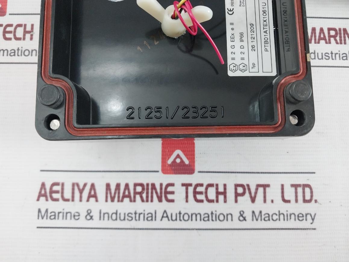 Rose 26 121209 Junction Box For Electrical Heat Tracing System Ptb01Atex1061U