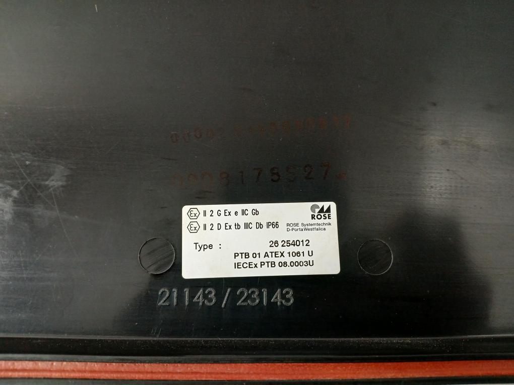 Rose Systemtechnik 26 254012 Helideck Monitoring System F01U009299