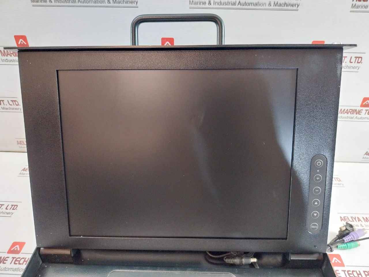Rose Electronics Rmd-515N 15" Rack Mount Monitor 100-240V Ac 47-63 Hz 1.6A Used