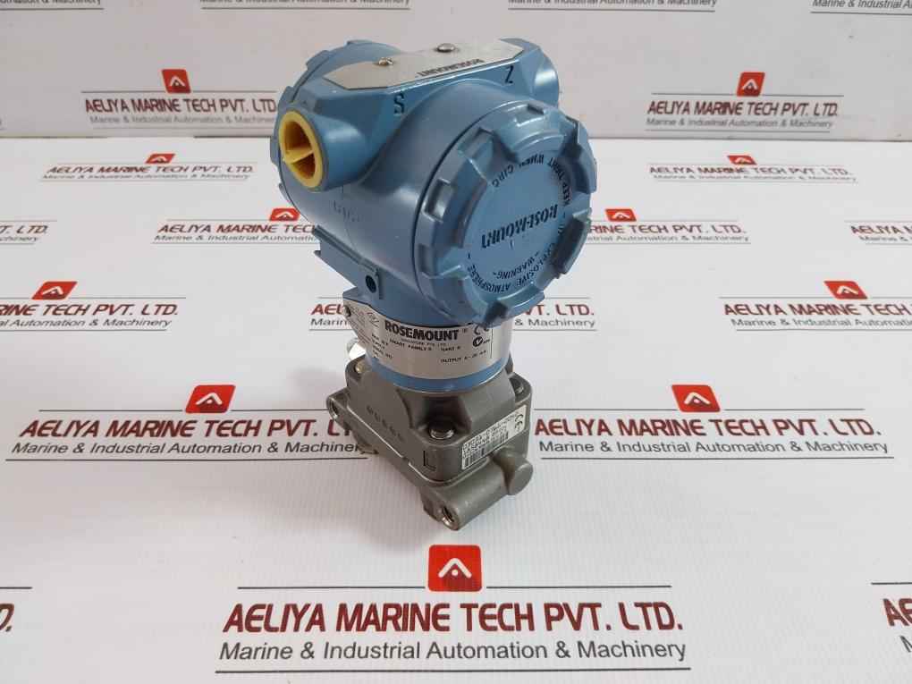 03031-0059-0007 Rosemount Pressure Transmitter Supply-10.5-55 Vdc Rev Aa