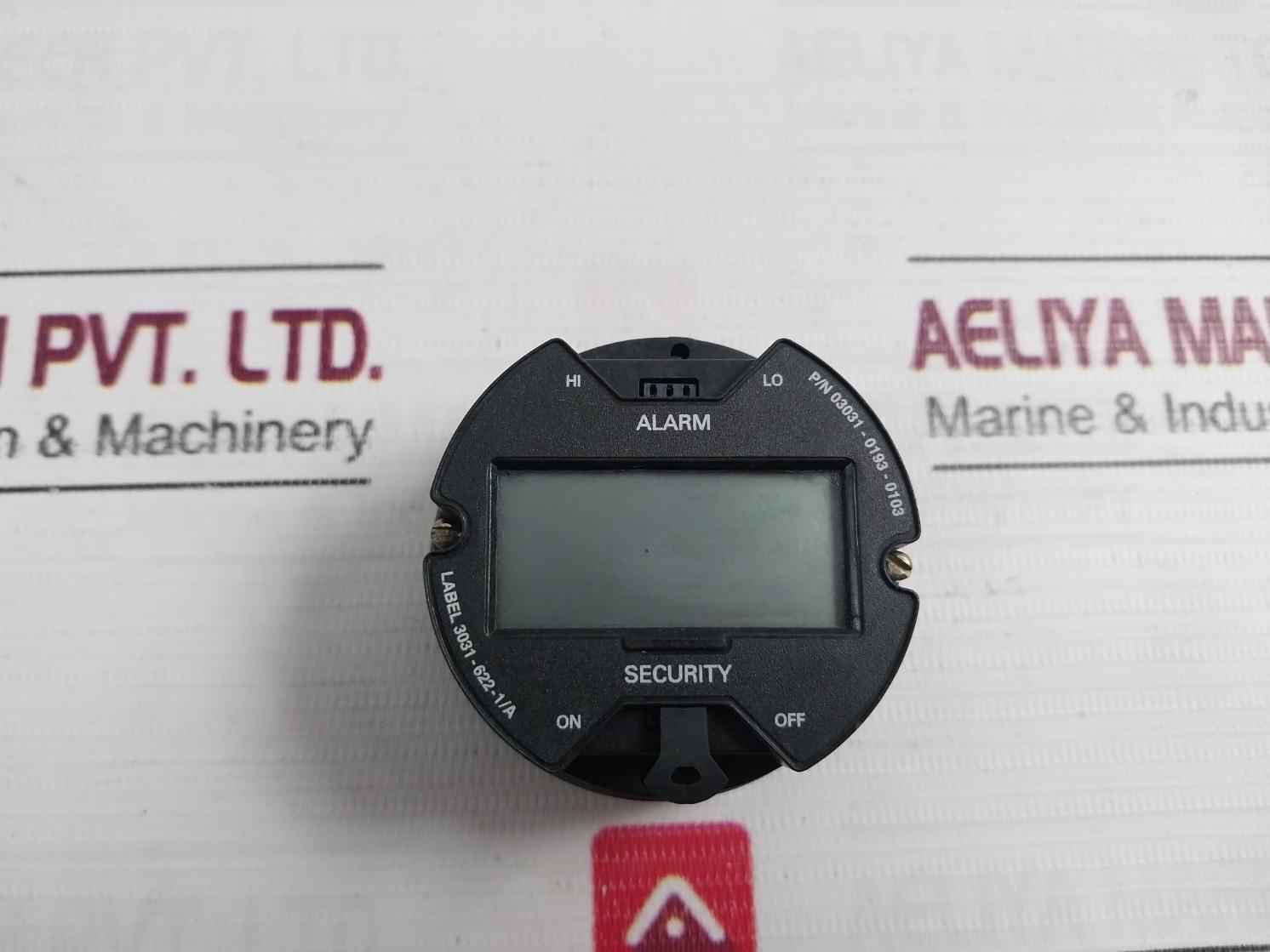 Rosemount 03031-0193-0103 Pressure Transmitter Lcd Meter Display