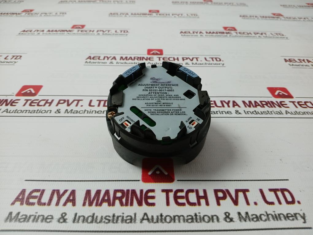 Rosemount 03151-9017-0001 Adjustment Interface (Hart Output) 03151-4701-0004