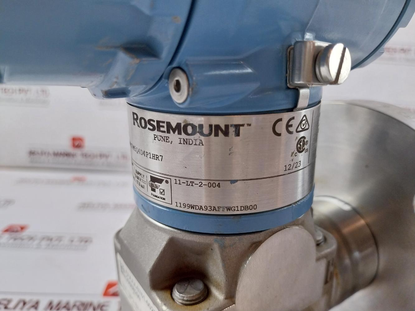 Rosemount 3051Cd2A22A1As1B4K7M5Q4D4P1Hr7 Pressure Transmitter 275Psi/19.0 Bar