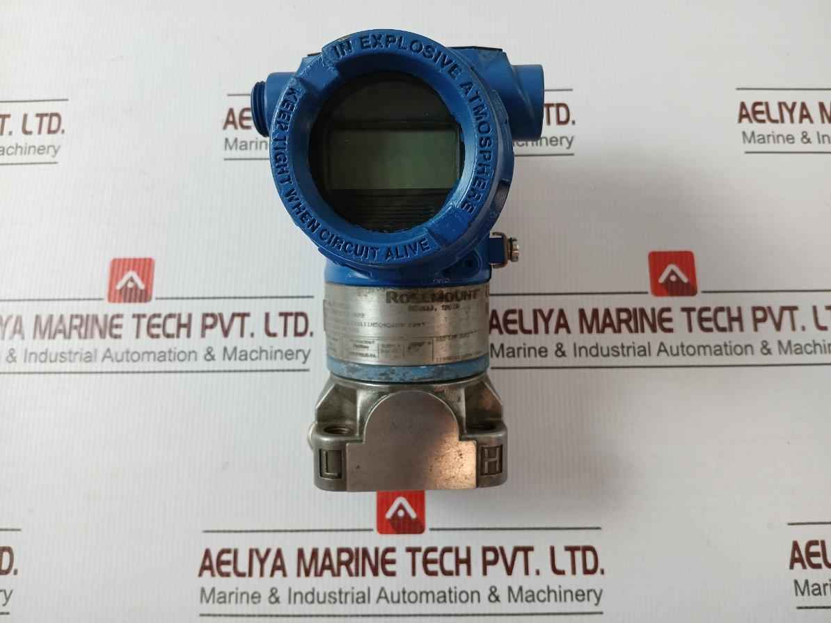 Rosemount 3051Cd2A22A1As1I1M5Q4Q8D4Cnhr7 Pressure Transmitter 275 Psi/19.0 Bar