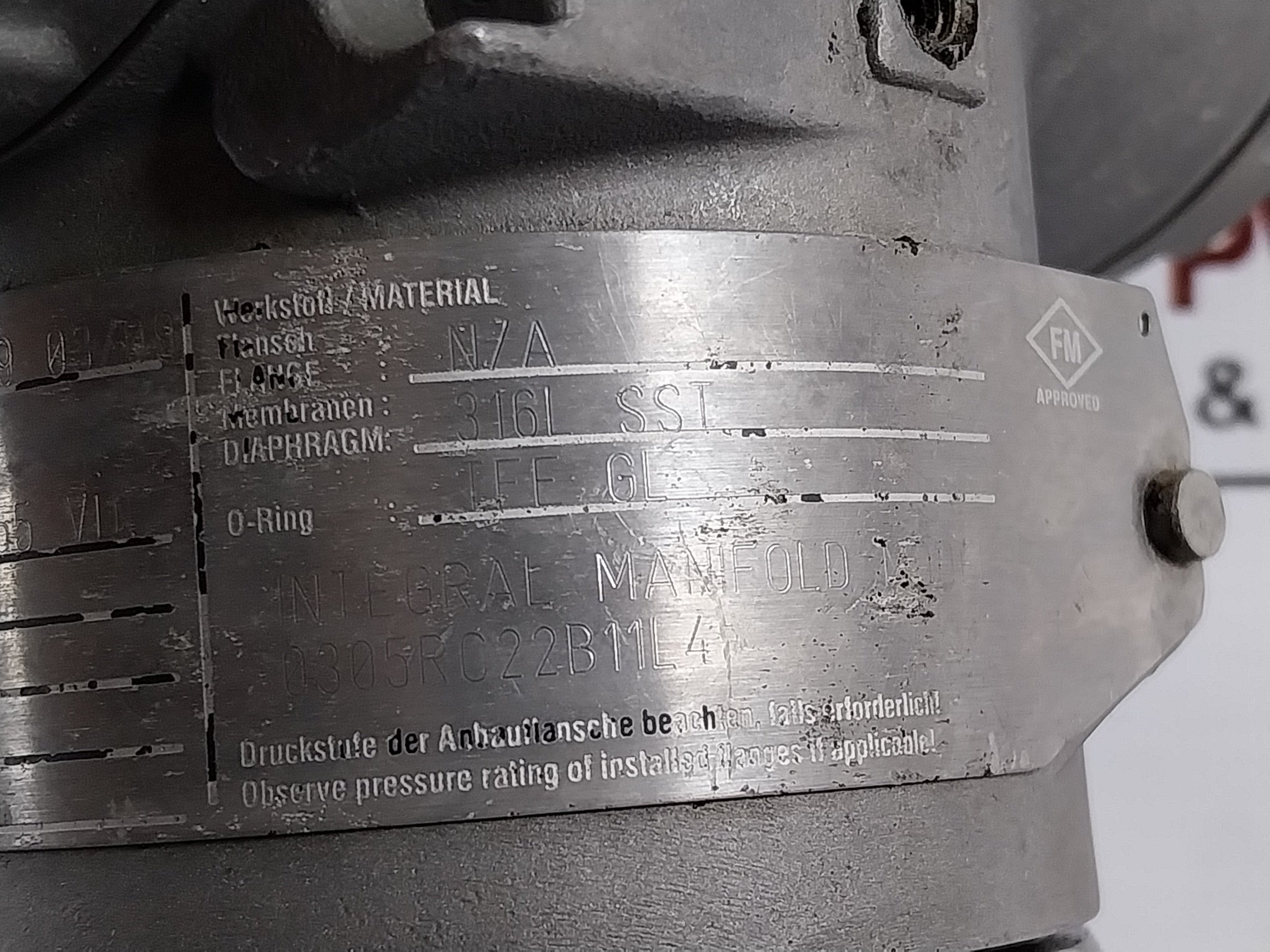 Rosemount 3051 Cg4A02A1Ks5I1M6P1Q4 Pressure Transmitter, 250 Bar