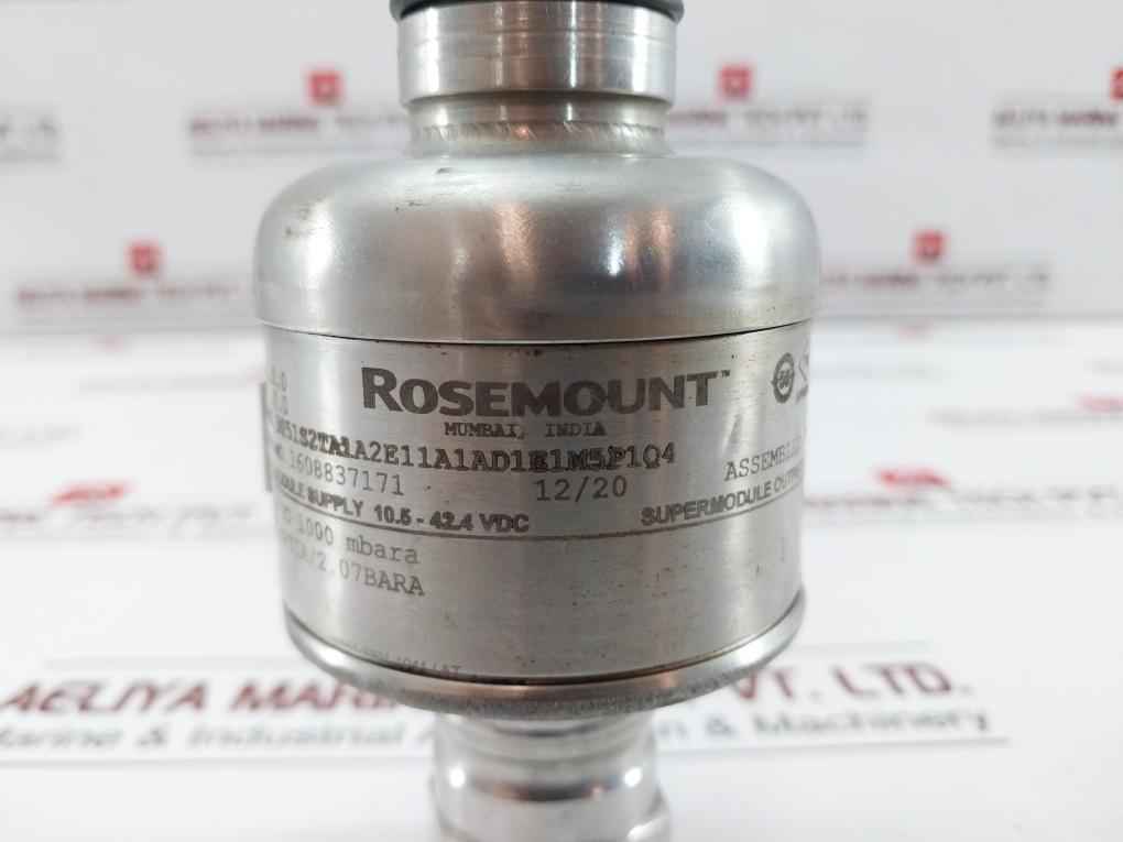 Rosemount 3051S2Ta1A2E11A1Ad1E1M5P1Q4 Pressure Transmitter 10.5-42.4 Vdcrosemount