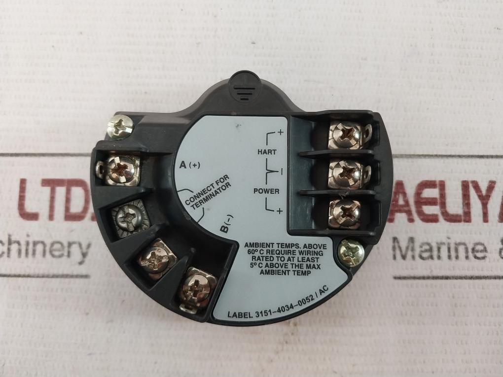 Rosemount 3151-4034-0052/Ac Terminator Resistor Adac2314 W0000985