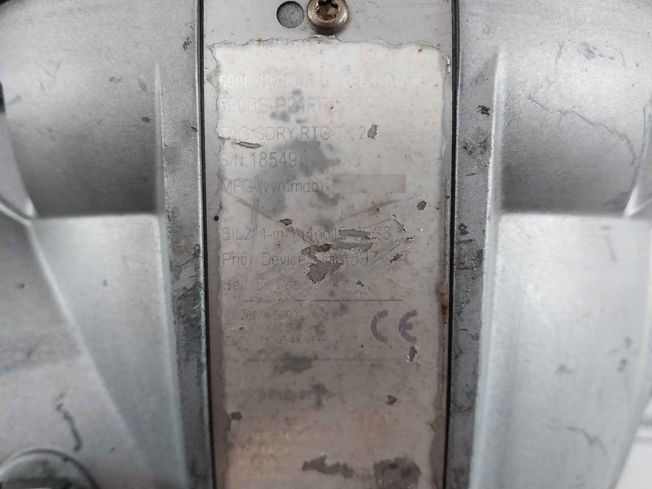 Rosemount 5900S-p21Fi701A1 Radar Level Gauge Ip66 Ip67 K8C5900 30V 300Ma 1.3W