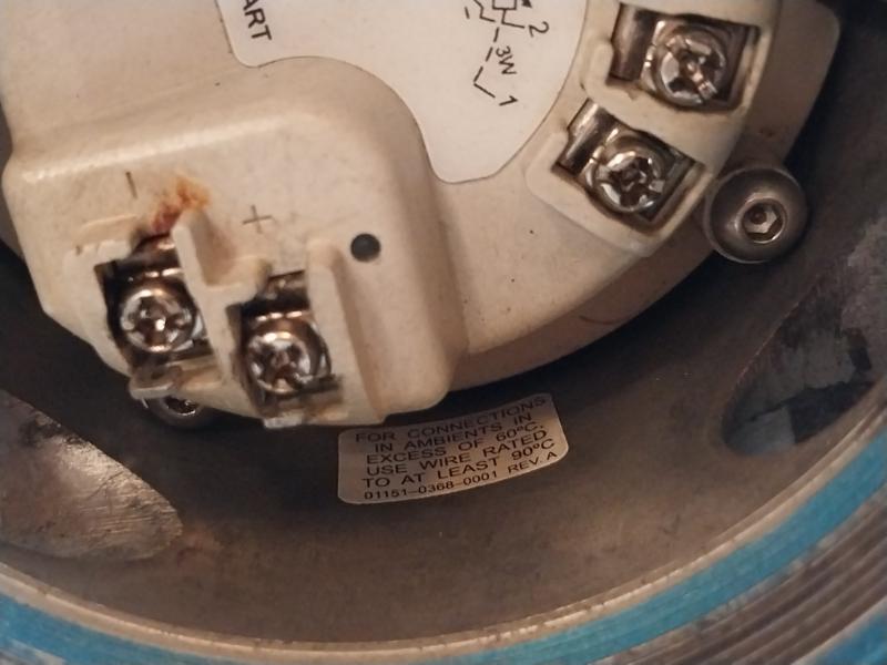 Rosemount 644Fak1D2B4M5Q4Hr7 Temperature Transmitter Rev: A 12-42.4V 4-20Ma