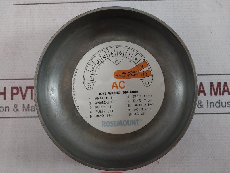 Rosemount 8750Wdmr1A1Ftsa030Ca1M4 Transmitter 90-250 Vac 50/60Hz