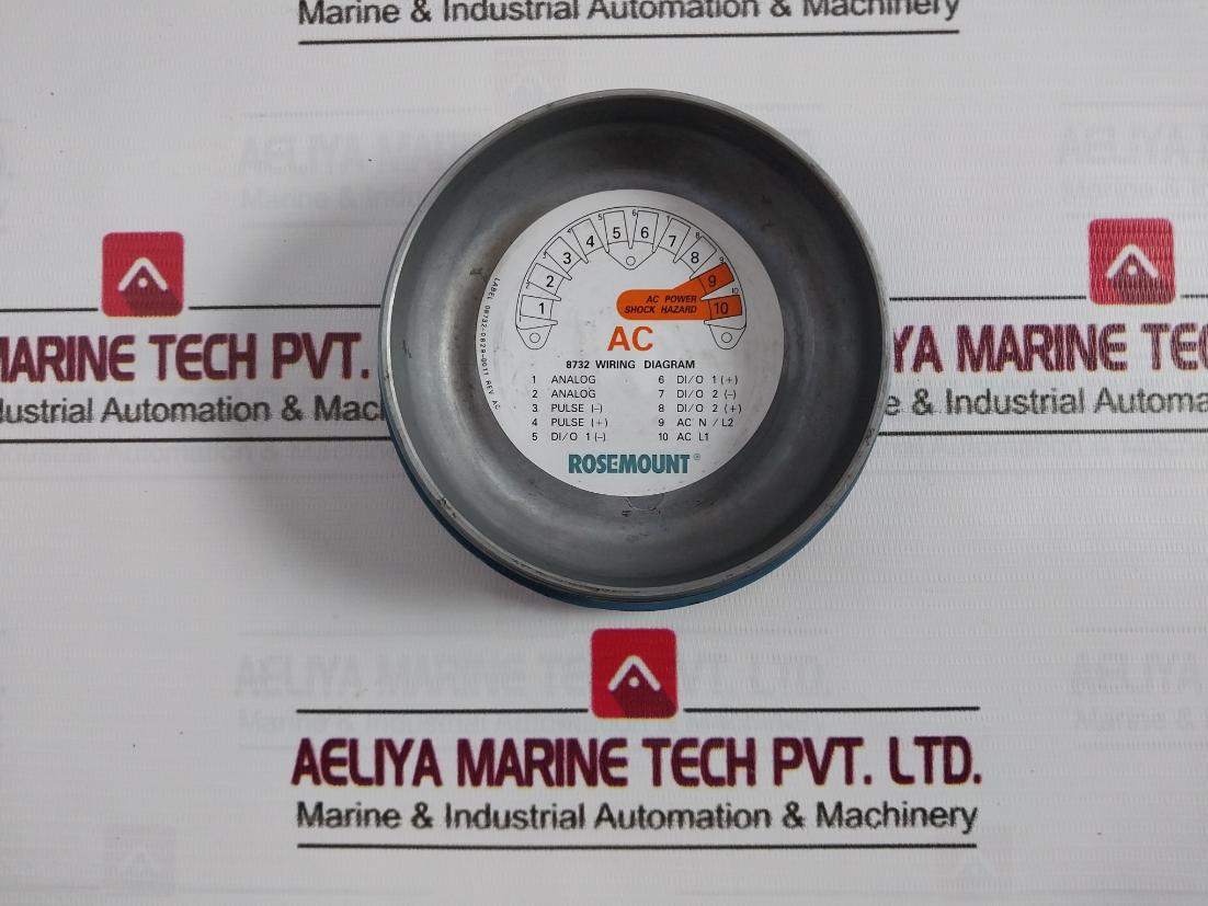 Rosemount 8750Wdmt1A1Fnsa040Ca1M4 Magnetic Flowmeter Rev: Ac 285Psig/1.96Mpa