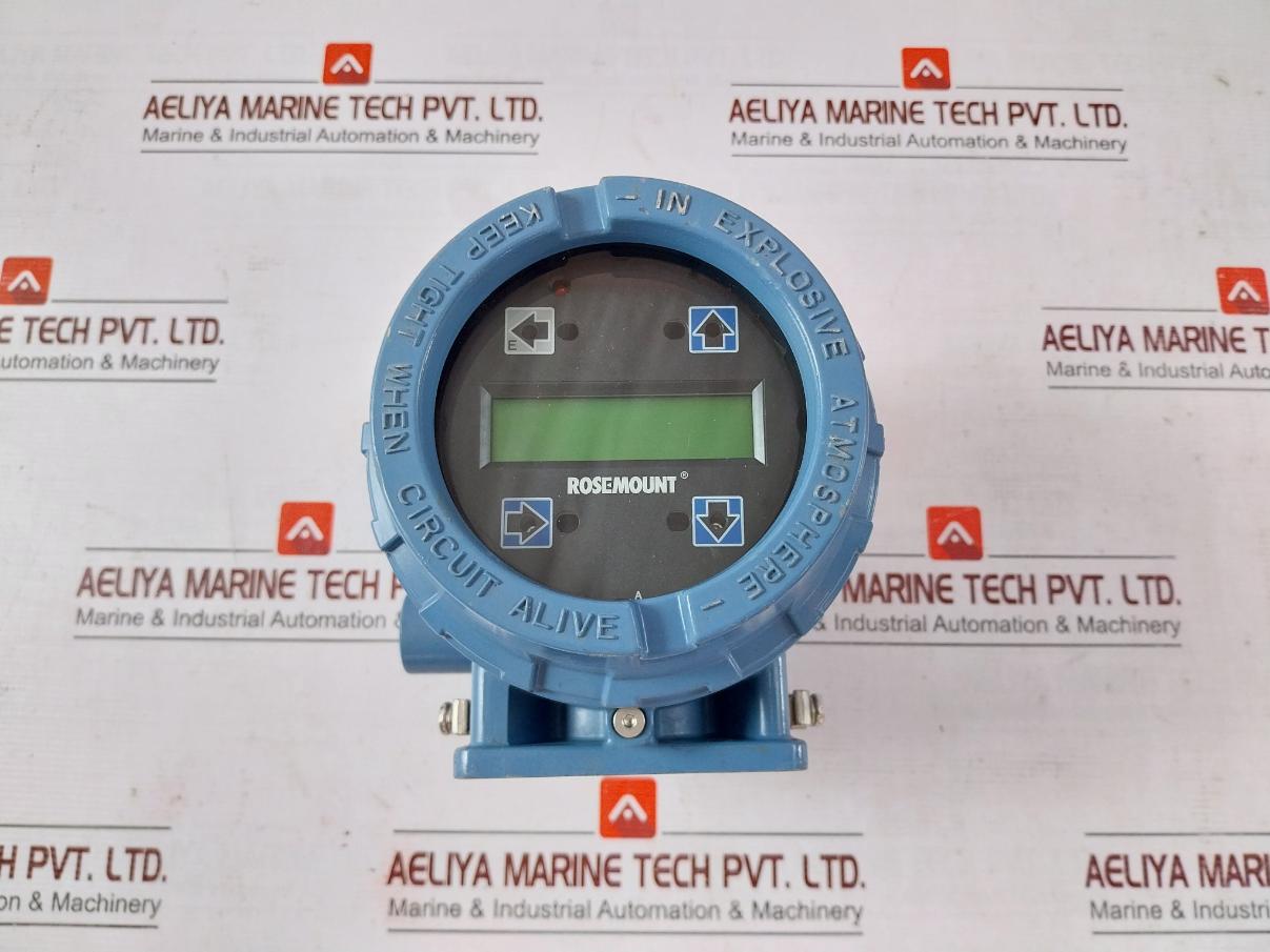 Rosemount 8750Wdmt1A1Ftsa010Ca1M4 Magnetic Flowmeter Rev.Ae 4-20 Ma 0-10000 Hz