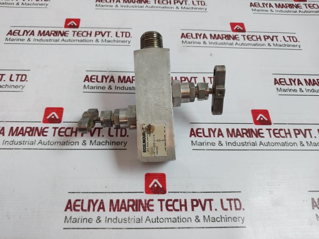 Rosemount C30610-1126-0300 Gage/Transmitter Manifold 10000 Psi Rev Ab