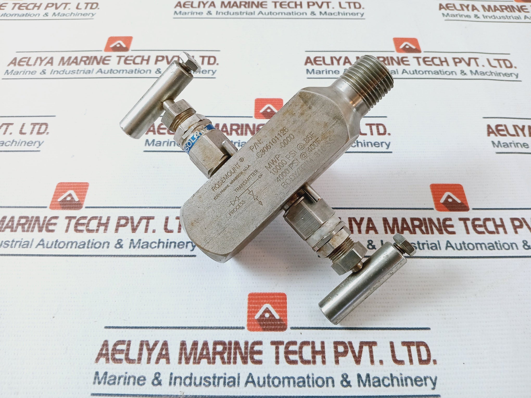 Rosemount C306101126-0000 316 Ss Gage/ Transmitter Manifold G992, M451