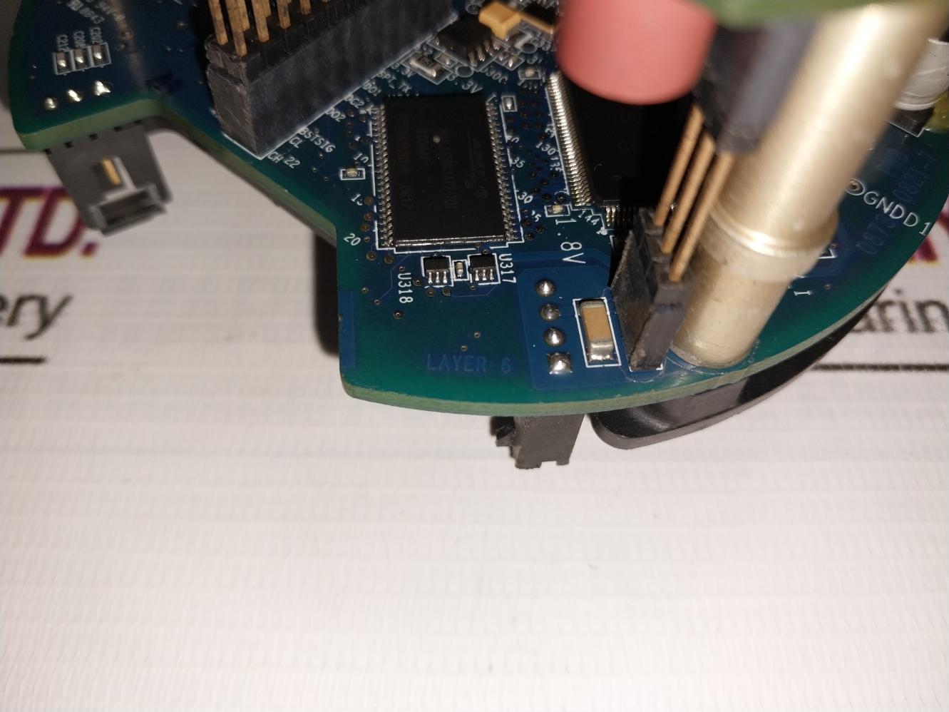 Rosemount Cca 08732-0825 Pcb Card Module N04316 Pj20359 94V-0 M-5
