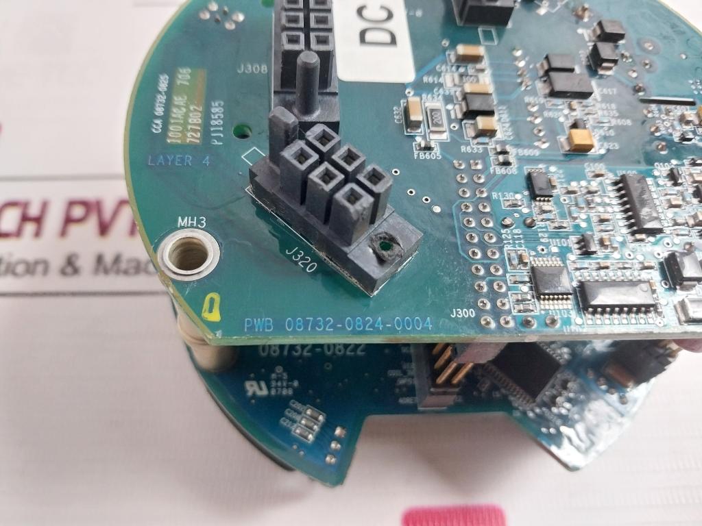 Rosemount Cca 08732-0825 Printed Circuit Board 94V-0 Rev Ab 4-20Ma