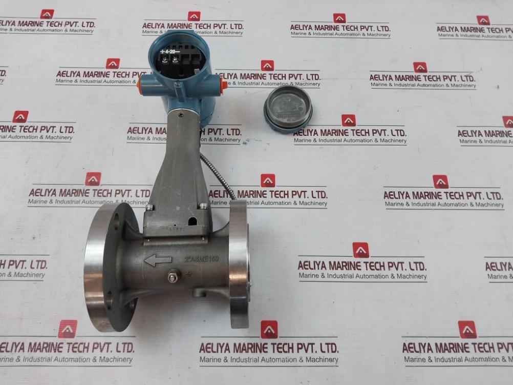 Rosemount Cf8M Vortex Type Flow Meter Cf-8M/316, K-factor 33.931 100F/38 Celsius