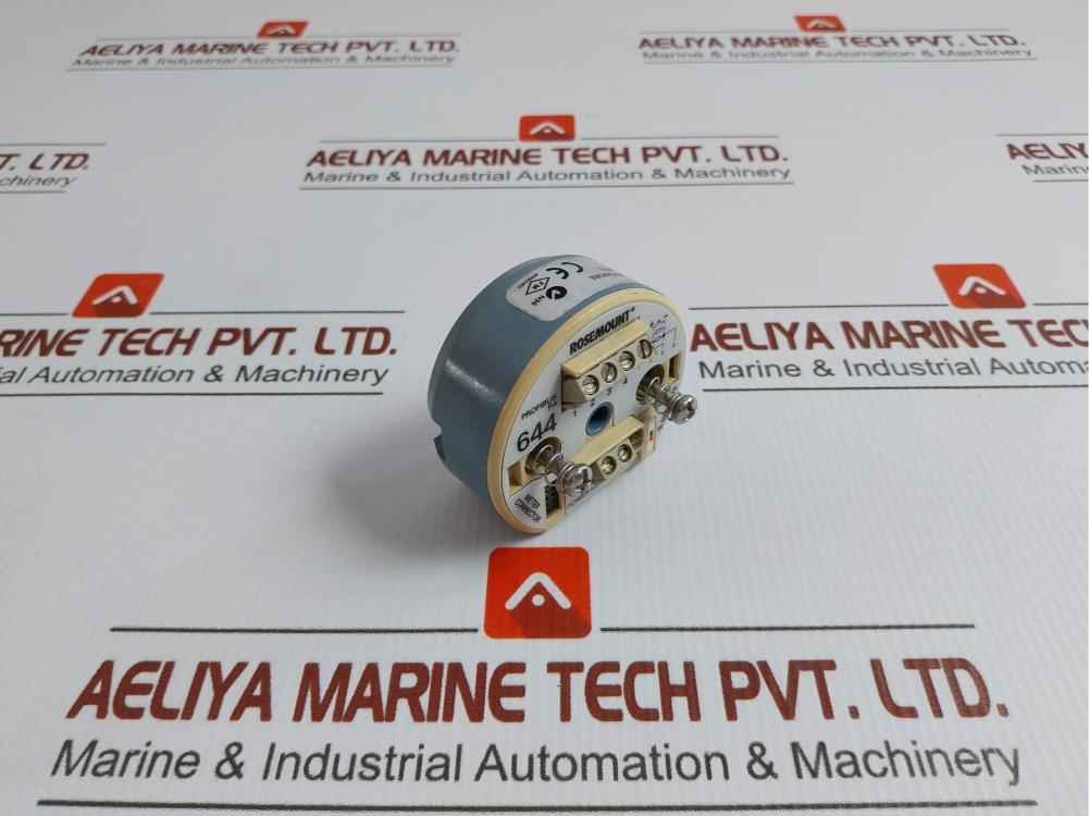 Rosemount Temperature Transmitter Head 644Hwnaj6M5Q4, 9.0-32.0 Vdc