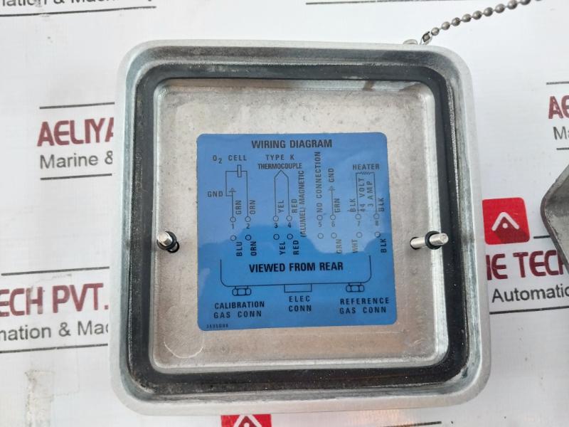 Rosemount Wc3001 Type K Oxygen Analyzer 834-884 3535B07H01 865 Mm R-97006199