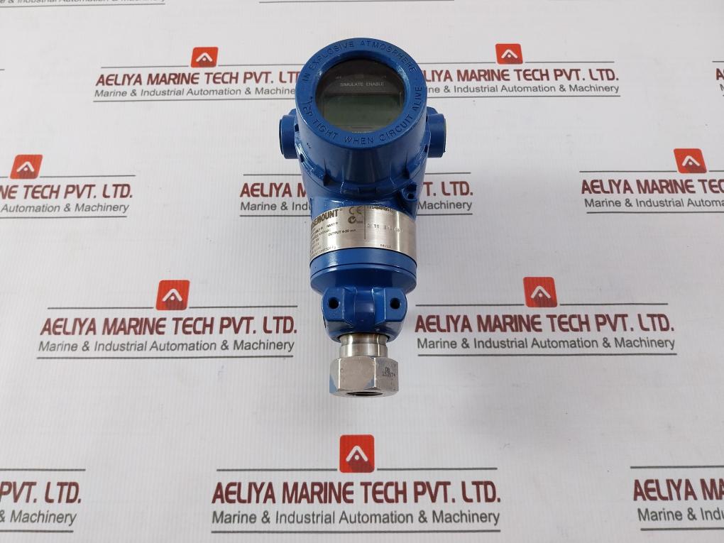 Rosemount 3051Tg5A2B21Ab4K5Q4 Hart Pressure Transmitter 4-20Ma 10.5-55Vdc