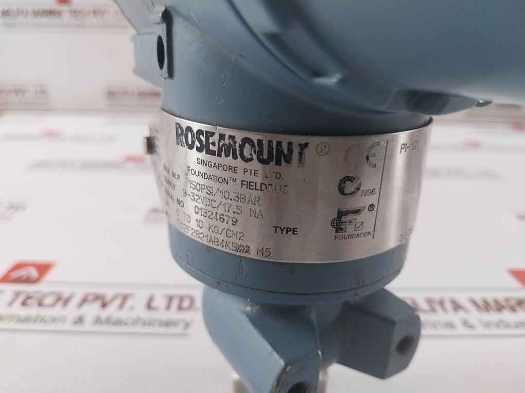 Rosemount 3051 Tg2F2B21Ab4K5 M5 Fieldbus Pressure Transmitter