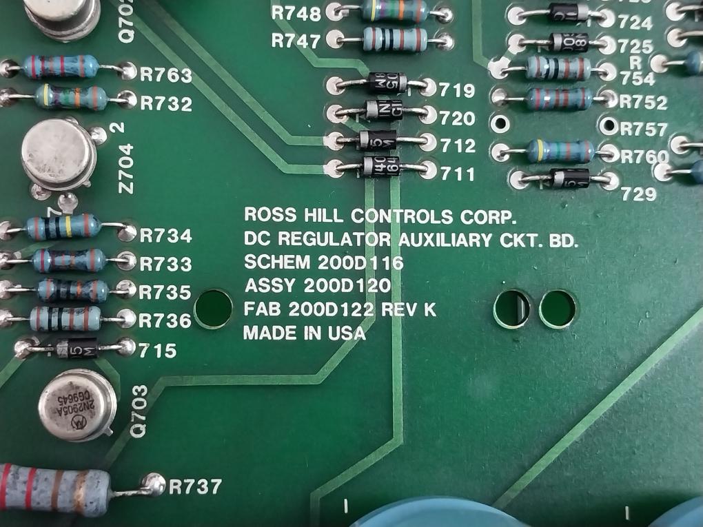 0522-2400-21 Dc Control Module Rt Limit 50-1450 Amps Ross Hill