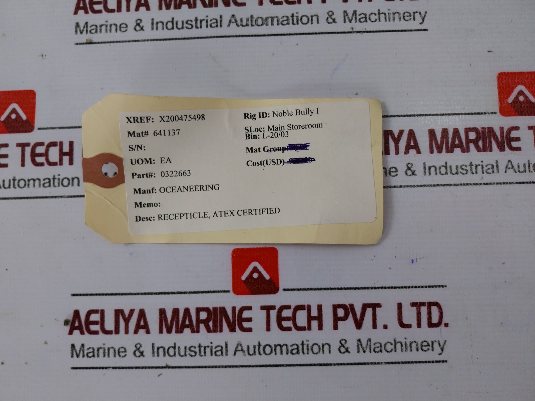 Rota Engineering De2 Connector Baseefa06Atex0094X 250 Vac/6 A 60Vdc/5A