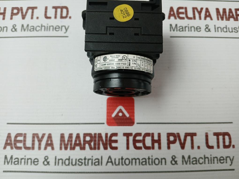 Rotary Cam Switch T0-2-1 Moeller 14A 600Vac