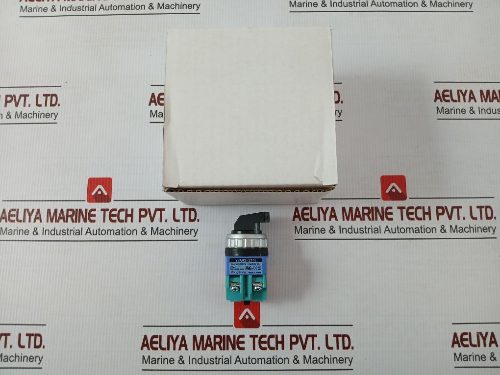 Rotary Selector Switch Ysar3-211L Yongsung Ac250V 6A