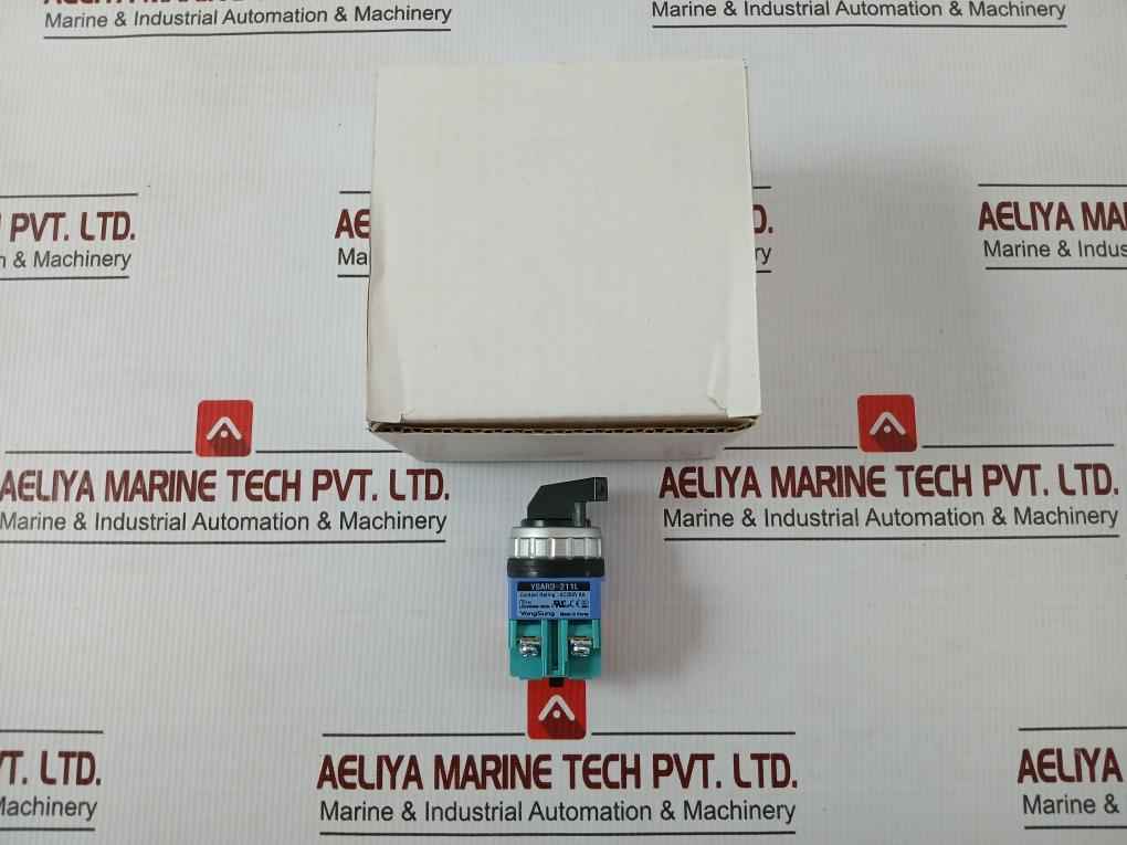 Rotary Selector Switch Ysar3-211L Yongsung Ac250V 6A