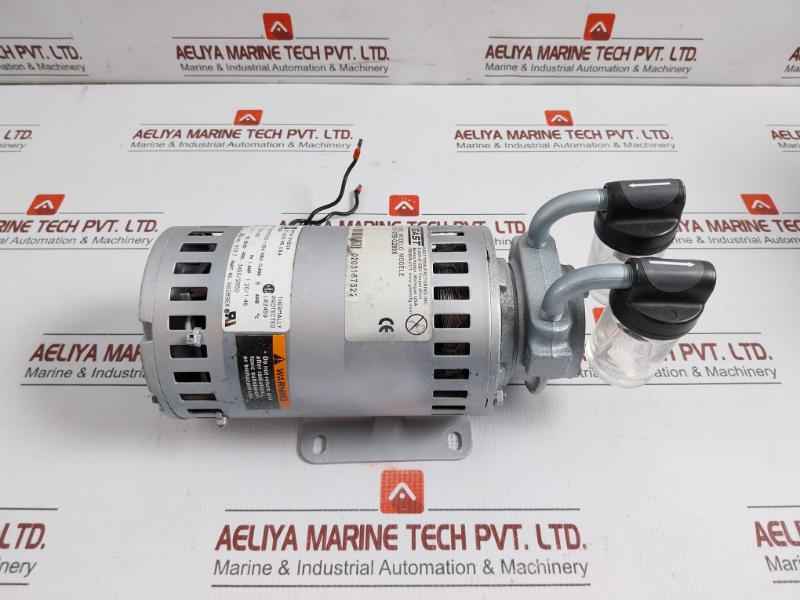 Rotary Vane Vacuum Pump 60/50Hz 220-240 Volt Gast 1531-107B-g289X