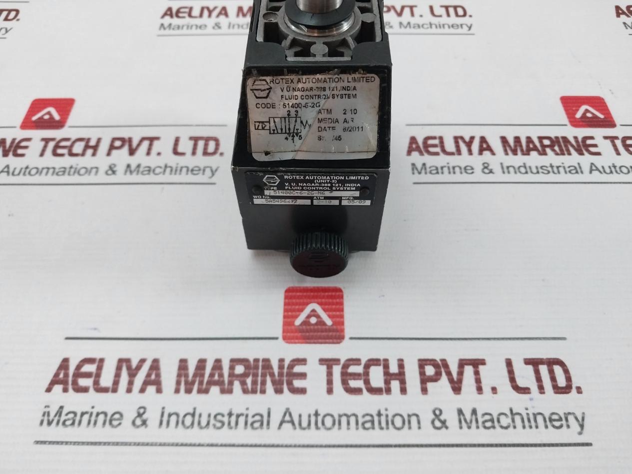 Solenoid Valve Rotex 51400C-6-2G-m6