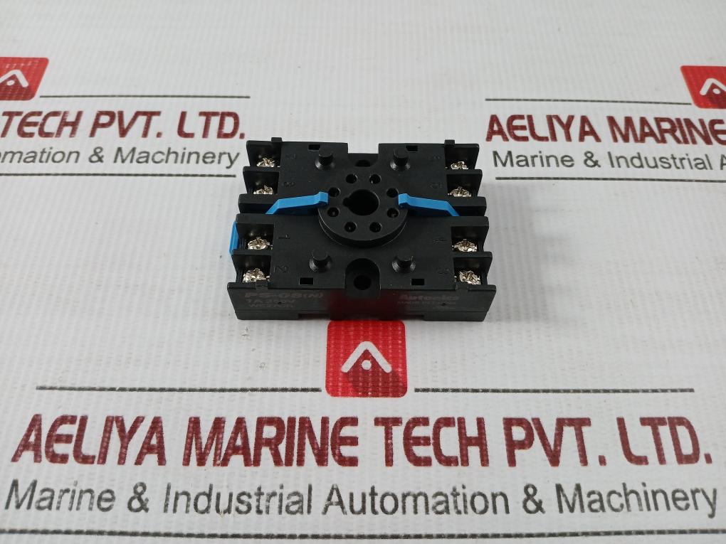 Round-Relay-Socket-Base-250V-7A-8-pin-Autonics-Ps-08-N-Lot-Of-6X-208025-5