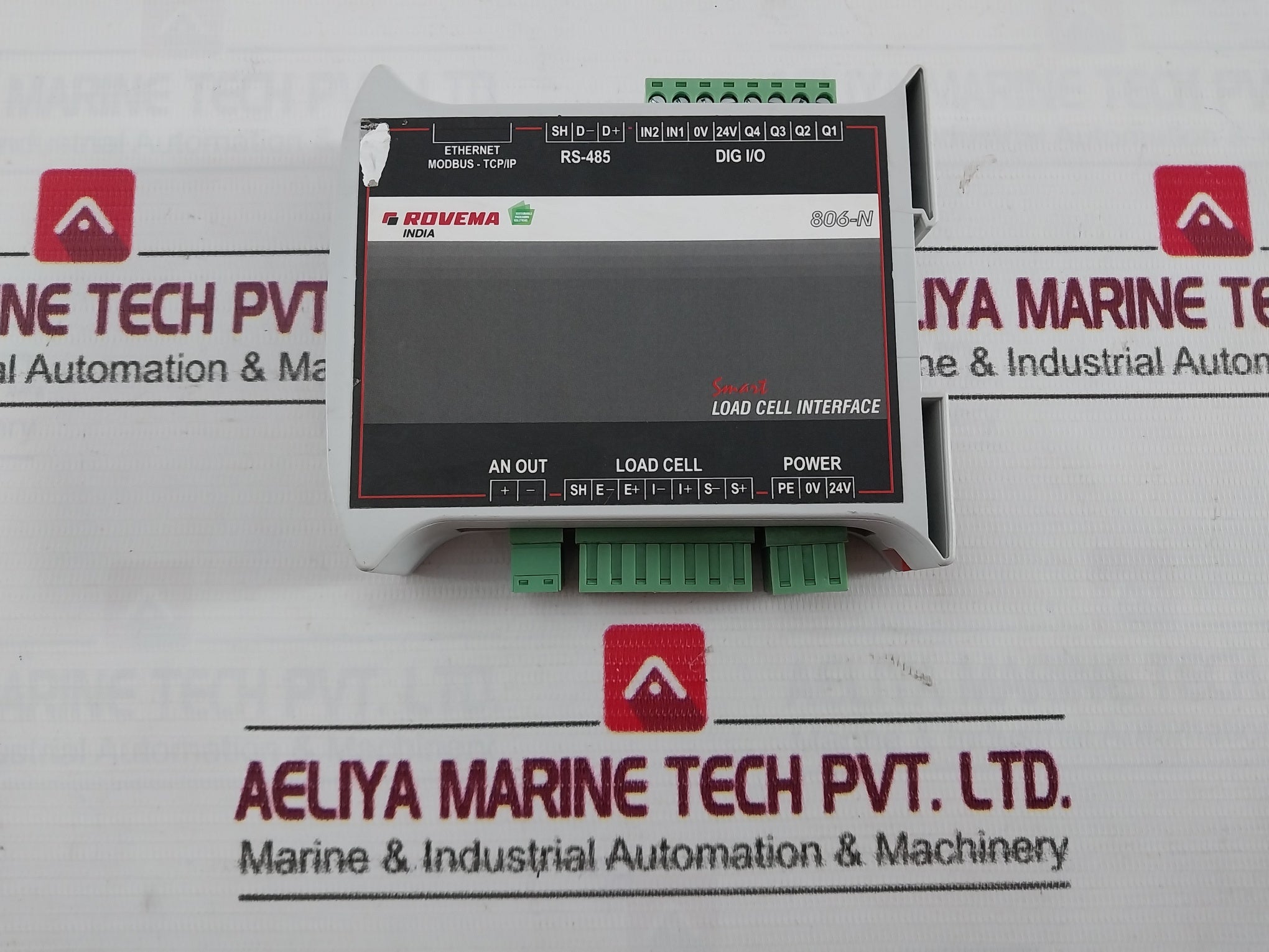 Rovema 806-n Smart Load Cell Interface 24V Dc