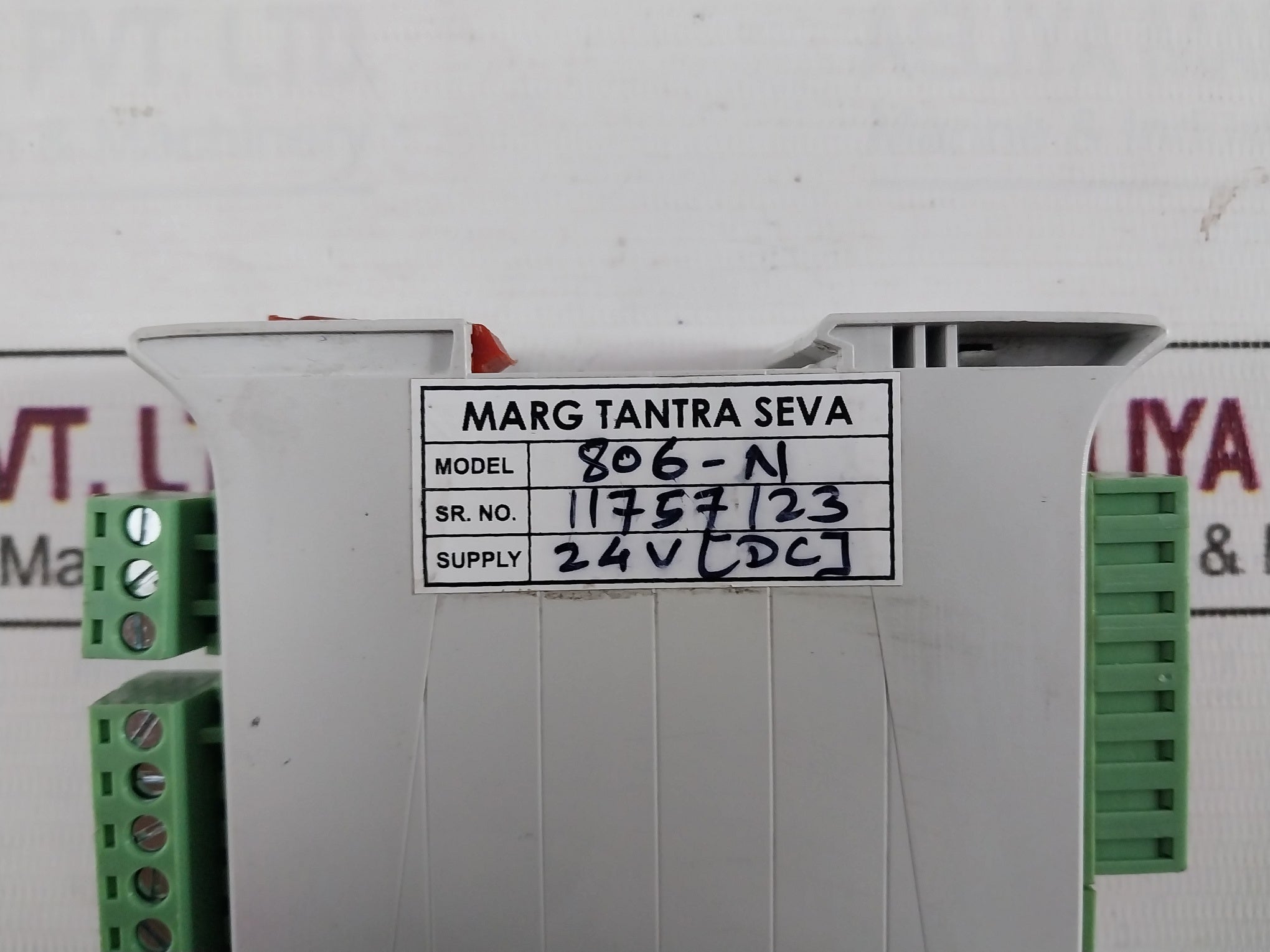Rovema 806-n Smart Load Cell Interface 24V Dc