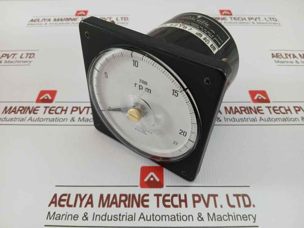 Rpm Meter Kuramoto Instrument 0-22 X 1000 Rpm