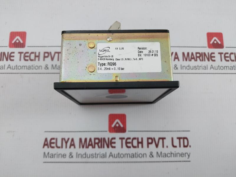 Rq96 Pressure Indicator 0-10Bar 4-20Ma Noris